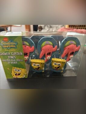 SpongeBob SquarePants Shower Curtain Rings - SpongeBob & Patrick
